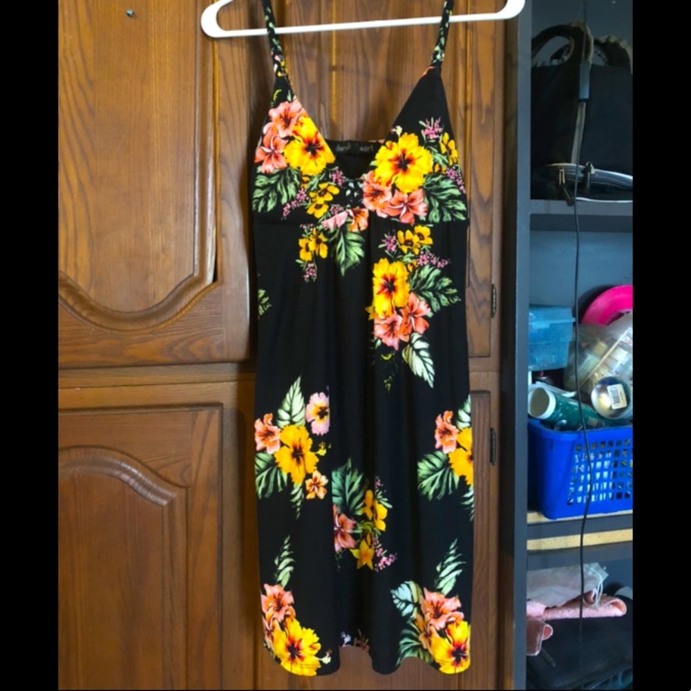 Derek Heart tropical floral sundress